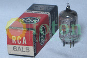 RADIO TUBE RCA 6AL5