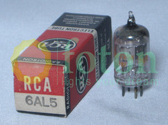 RADIO TUBE RCA 6AL5