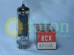 RADIO TUBE RCA 6AQ5A