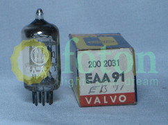 RADIO TUBE VALVO EAA 91