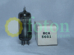 RADIO TUBE RCA 5651