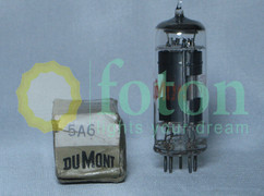 RADIO TUBE DUMONT 5A6