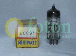 RADIO TUBE MINIWATT ECC 91