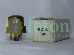 RADIO TUBE RCA 6H6